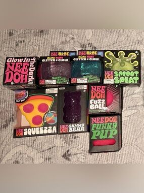 Nee Doh Gummy Bear Squish Toy -BUNDLE SHIPS SAME DAY